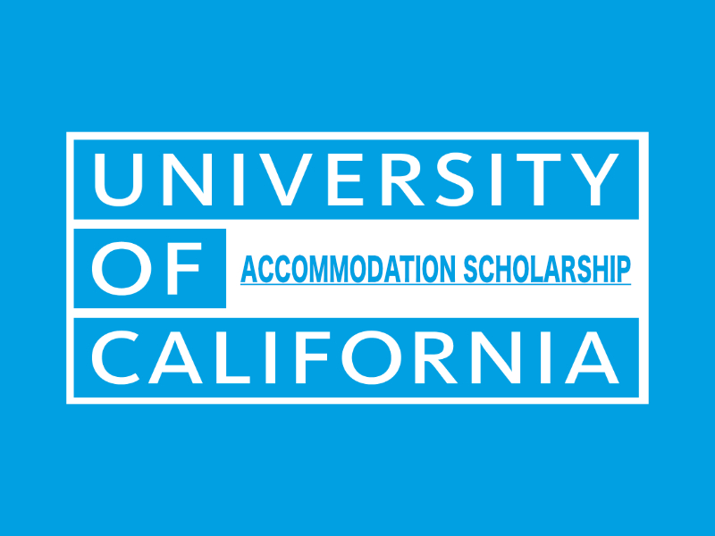  International students at the University of California can apply for room and board Scholarships. 