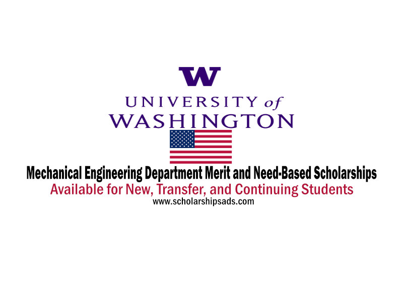 University of Washington Merit and Need-Based Scholarships.