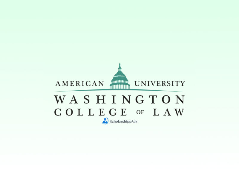 Washington College of Law - American University fee waiver Scholarships.