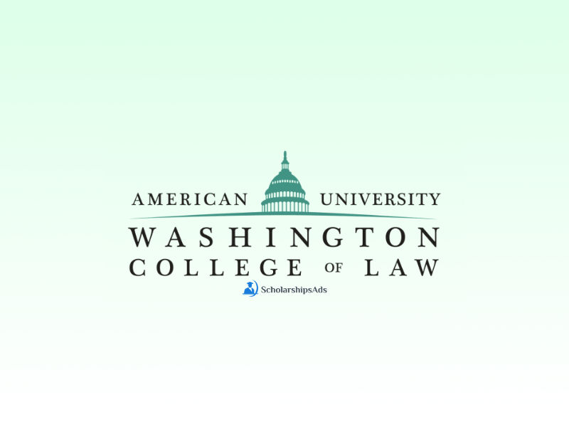 Washington College of Law - American University fee waiver scholarship 2021-2022
