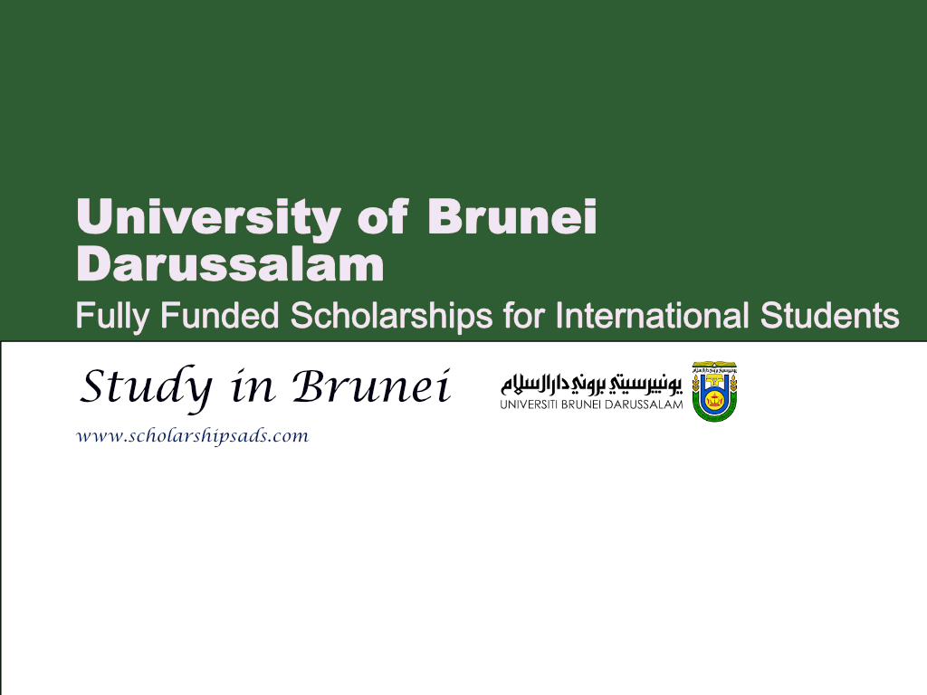  University of Brunei Darussalam Scholarships. 