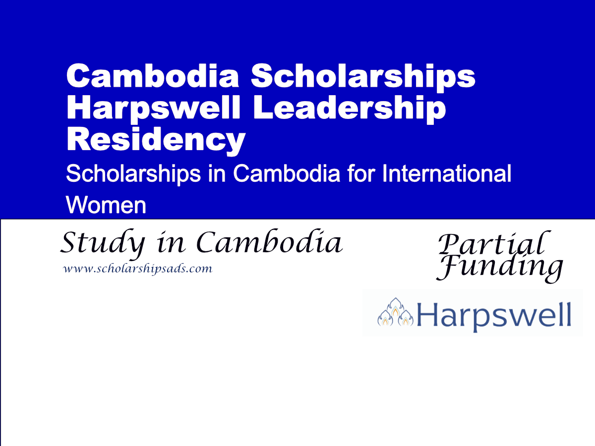 Harpswell Leadership Residency Scholarship 2027 in Cambodia for International Women