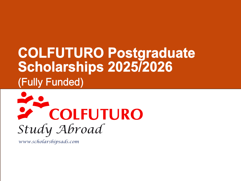 COLFUTURO Postgraduate Scholarships.