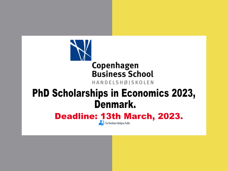 PhD Scholarships.