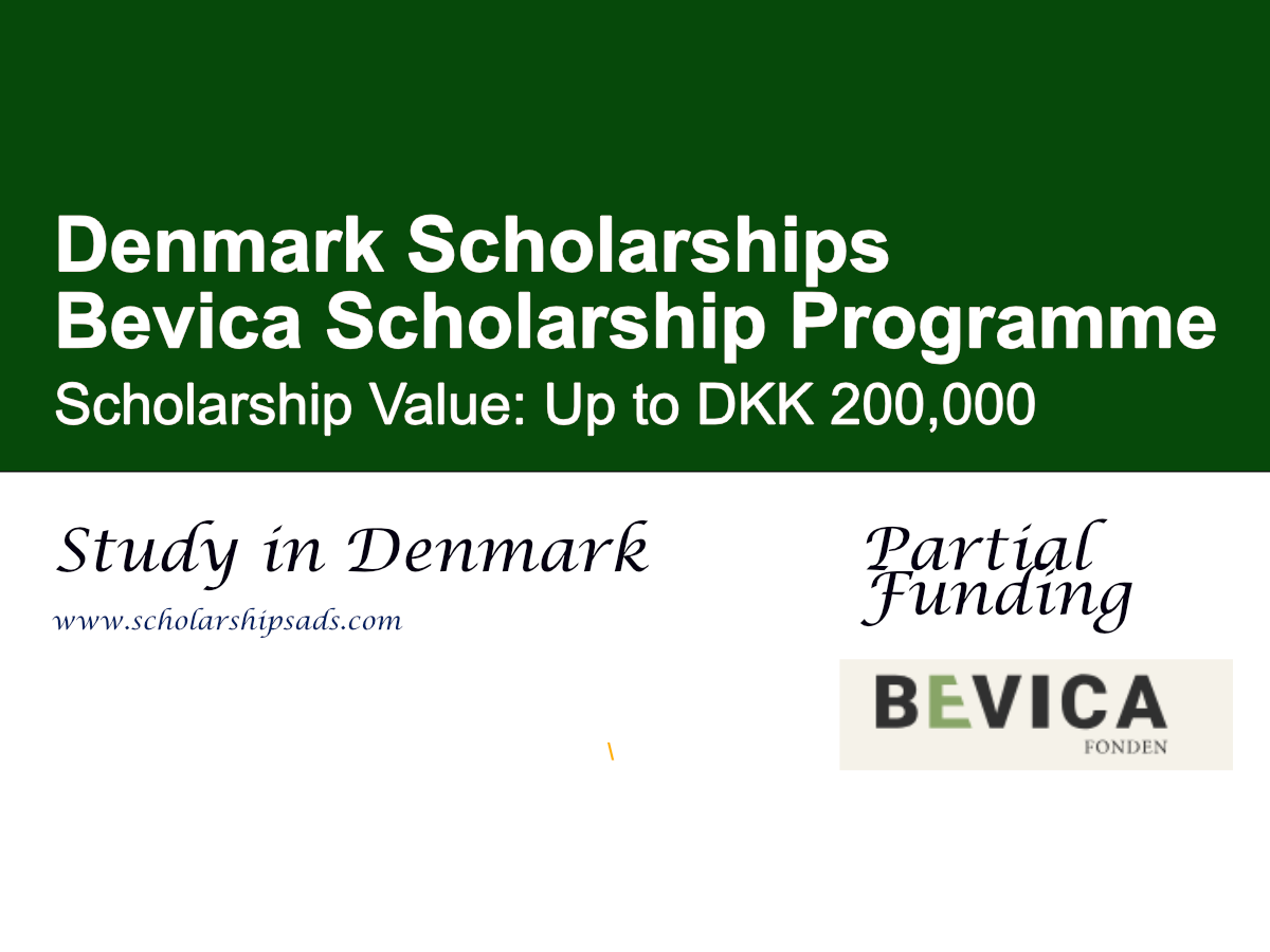 Bevica Scholarship Programme 2027–2028 in Denmark