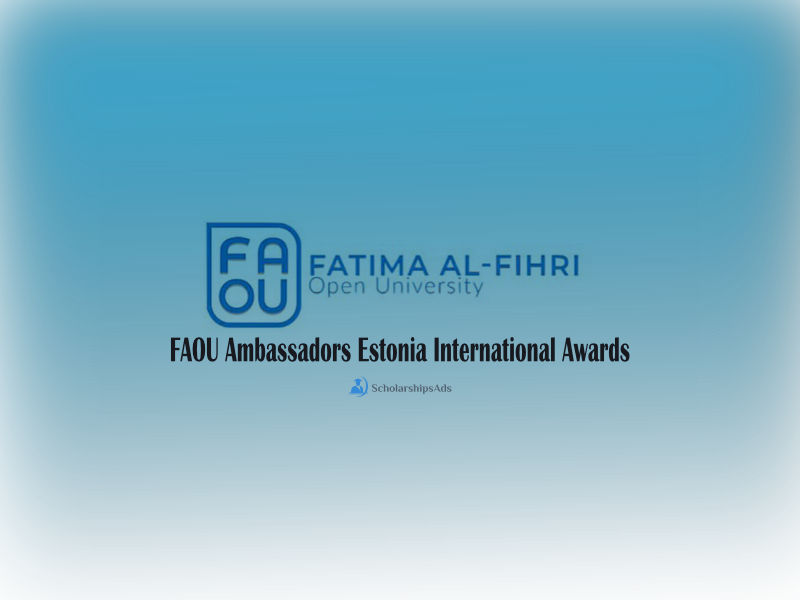  FAOU Ambassadors Estonia international awards 