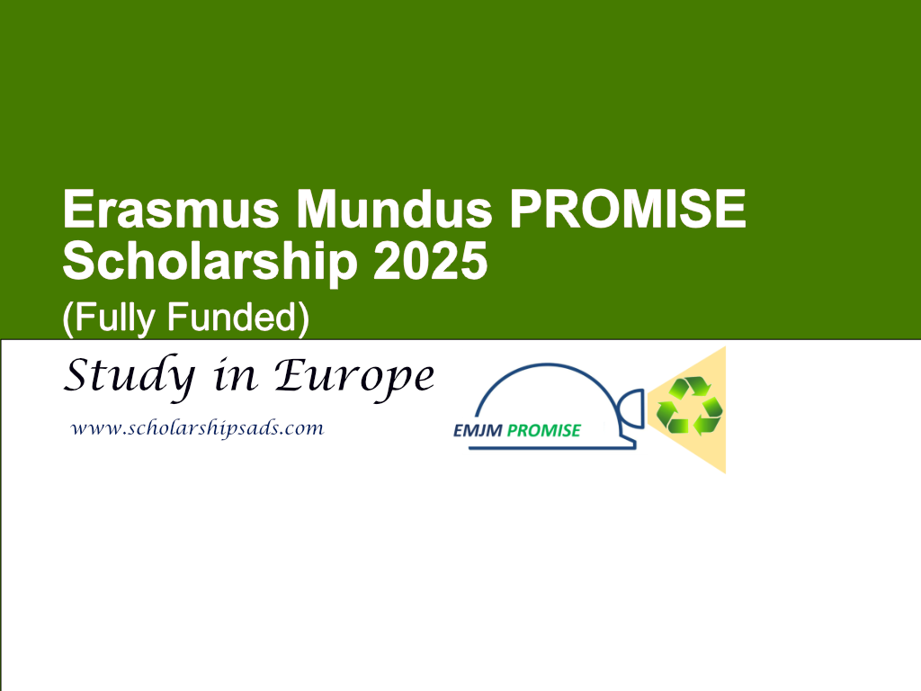 Erasmus Mundus PROMISE Scholarships.