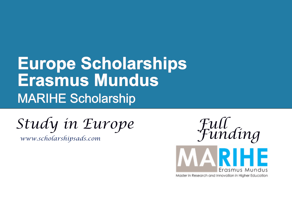 Erasmus Mundus MARIHE Scholarship 2027 (Fully Funded)