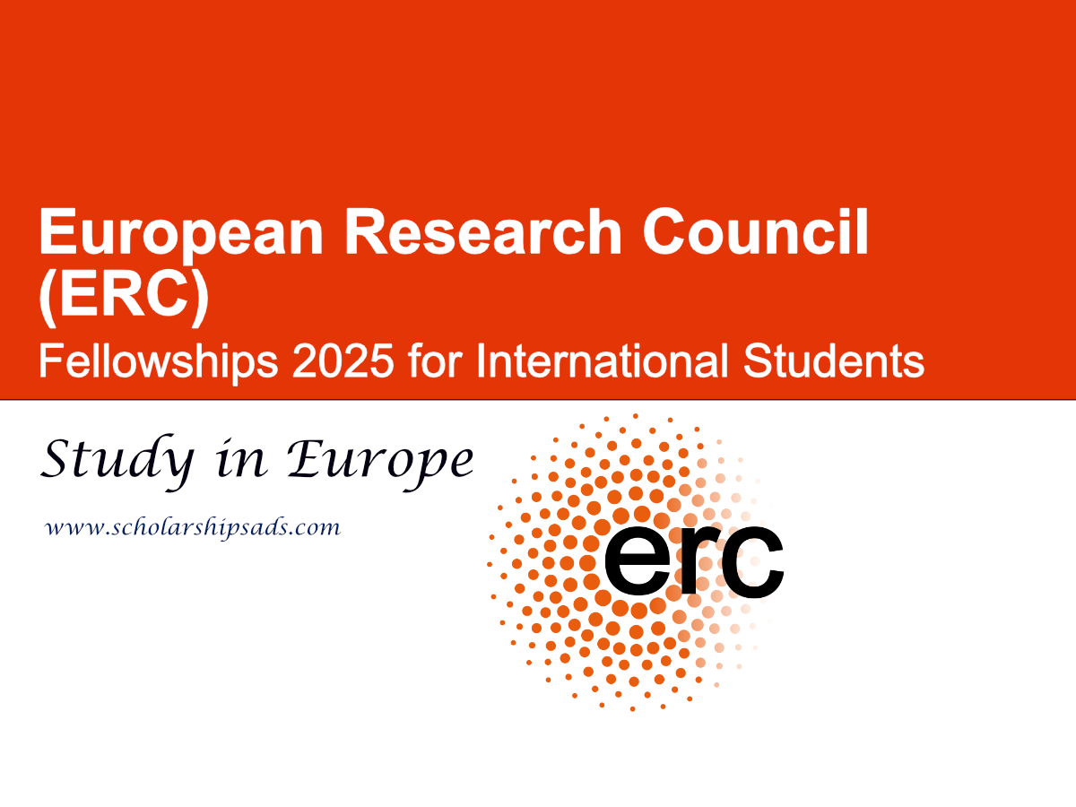 European Research Council (ERC) Fellowships 2025