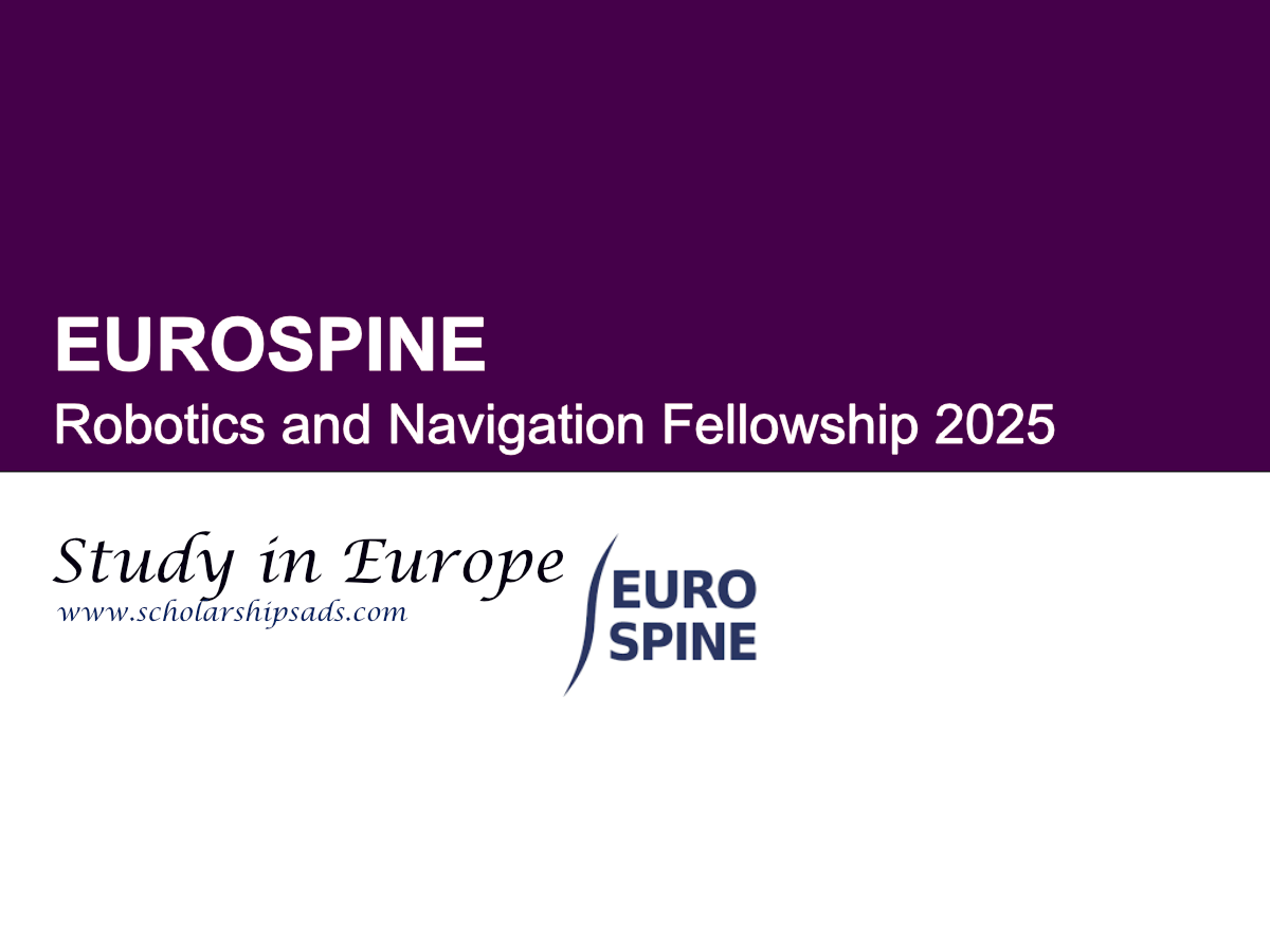 EUROSPINE Europe Robotics and Navigation Fellowship 2025