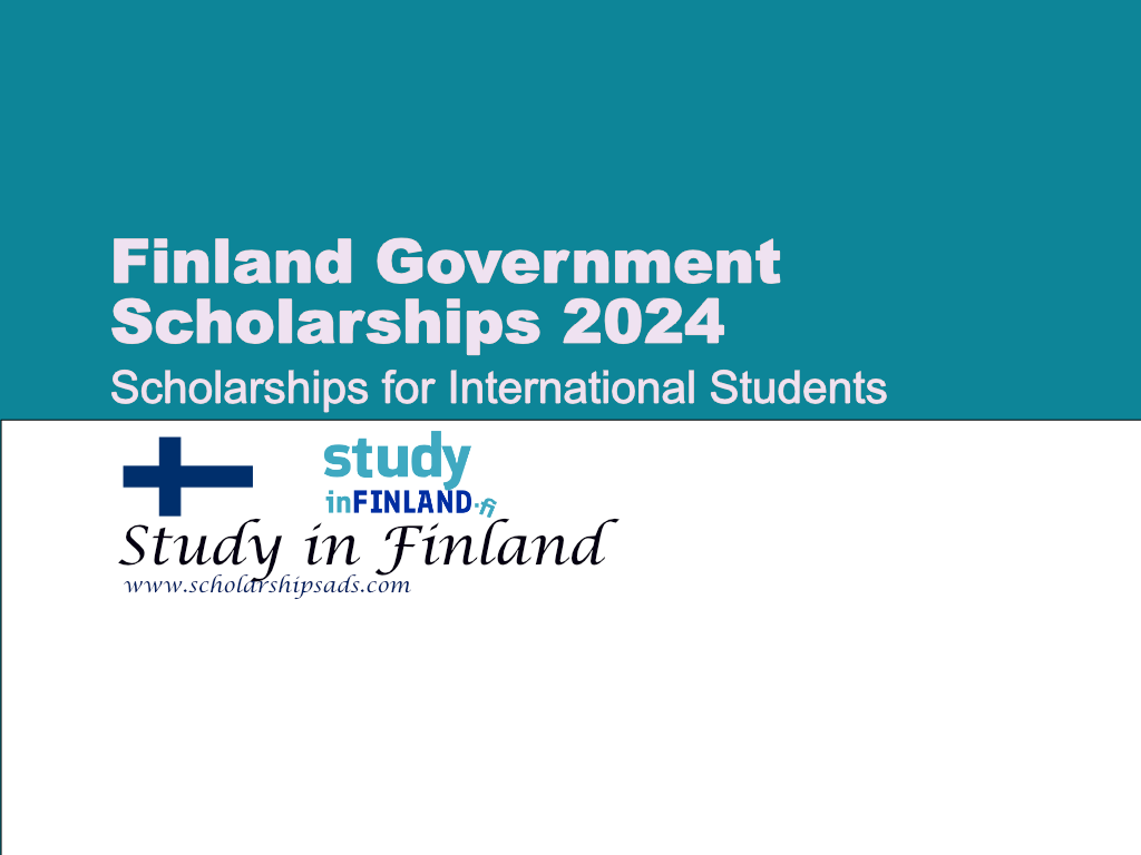  Finland Government Scholarships. 