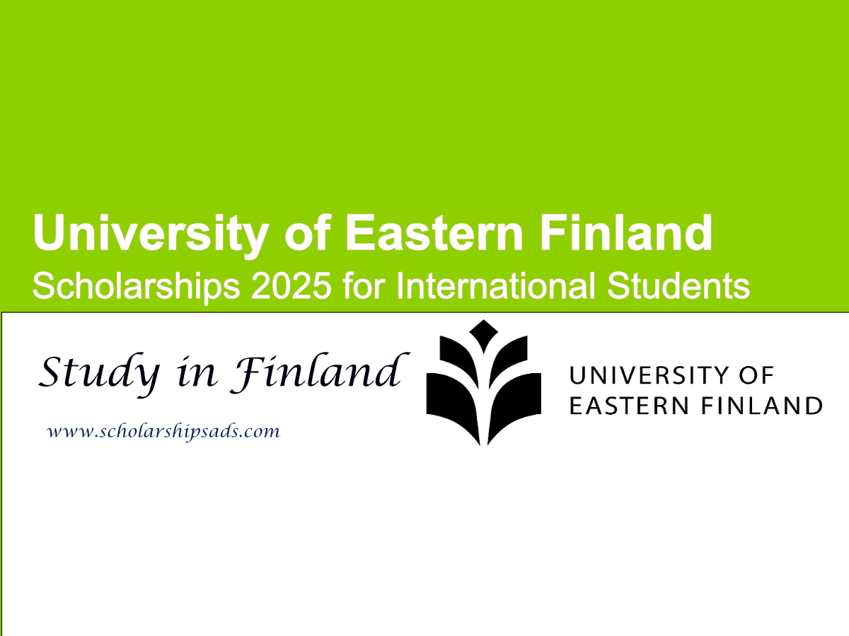 University of Eastern Finland Scholarships.