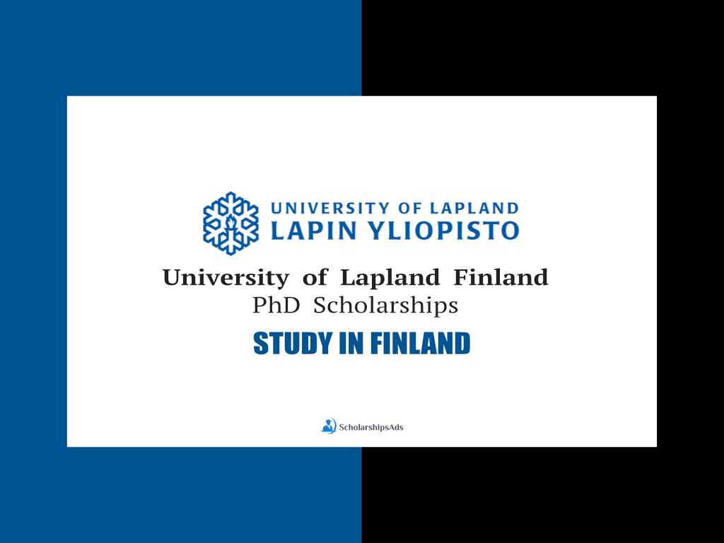  University of Lapland Finland PhD Scholarships. 