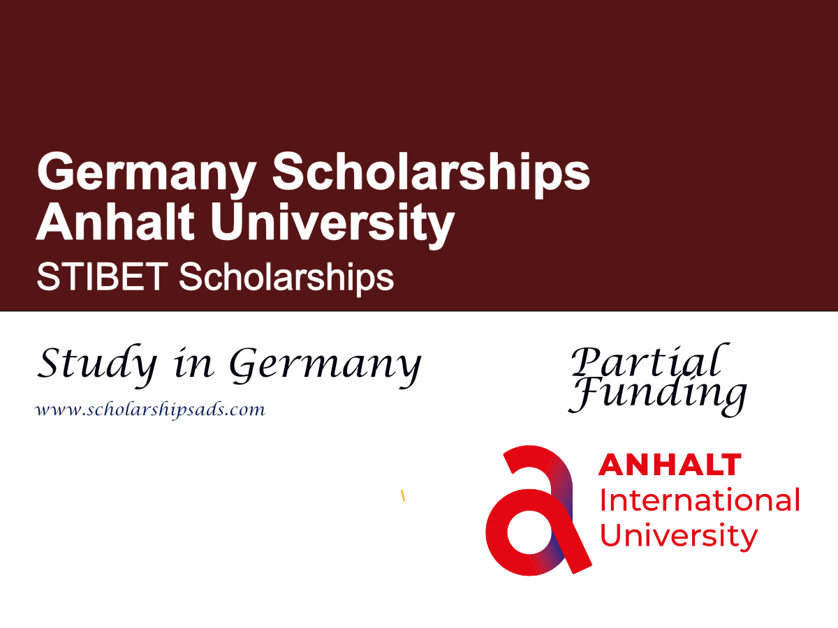 German Anhalt University STIBET Scholarships 2027 (€1,200 Funding for International Students)