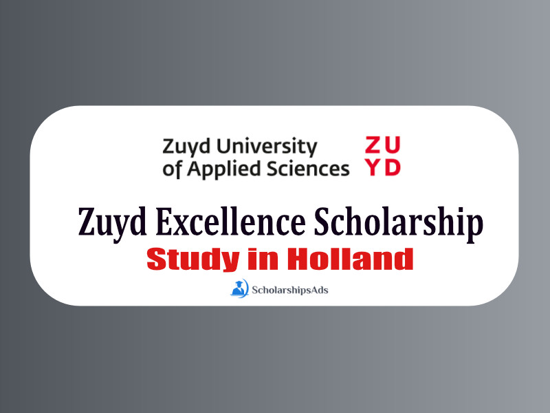  Holland - Zuyd Excellence Scholarships. 