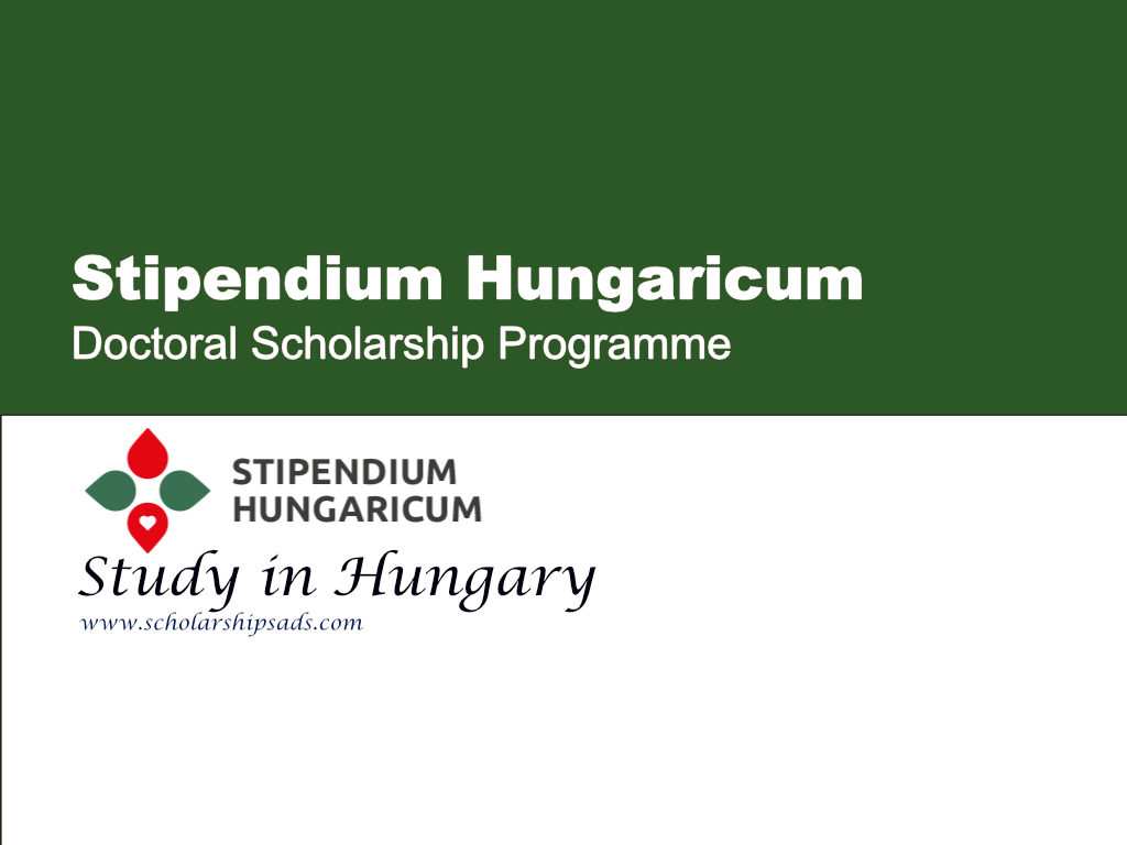  Stipendium Hungaricum Scholarships. 