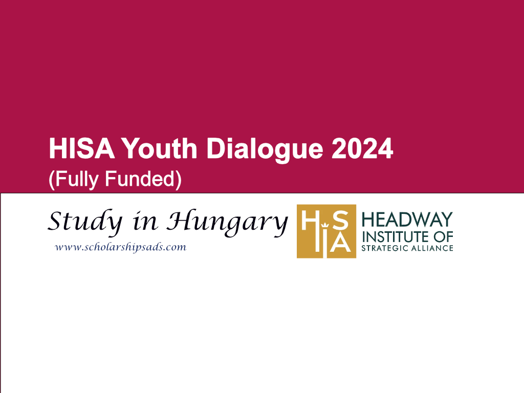  HISA Youth Dialogue Hungary 2024. (Fully Funded) 