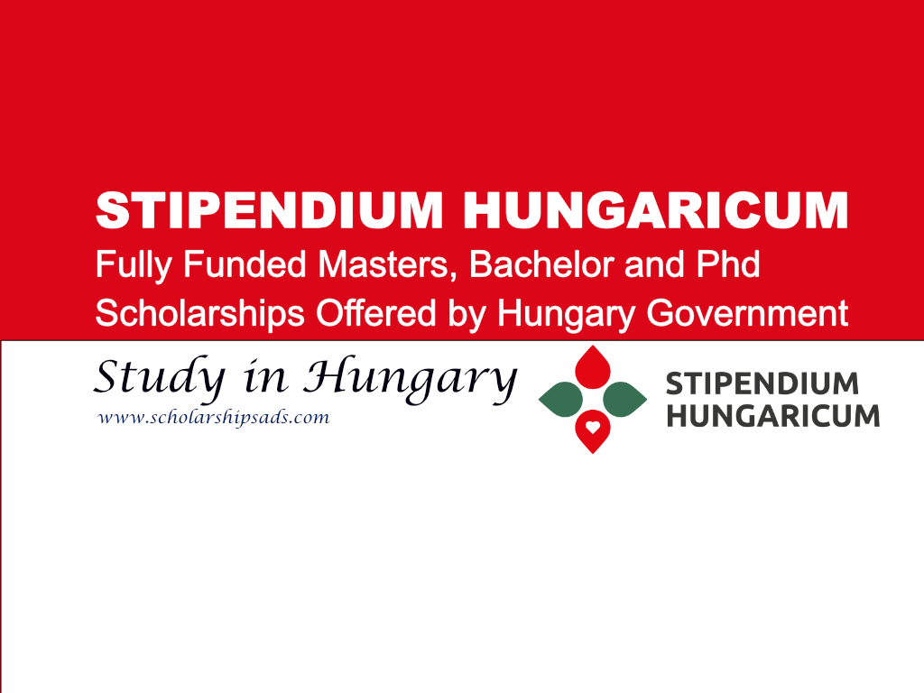 Hungary Government (Stipendium Hungaricum) Scholarships.