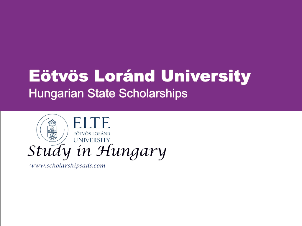 Hungarian State Scholarships for International Students, Study in Hungary.
