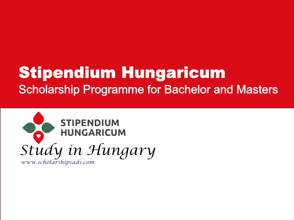 Stipendium Hungaricum Scholarships.