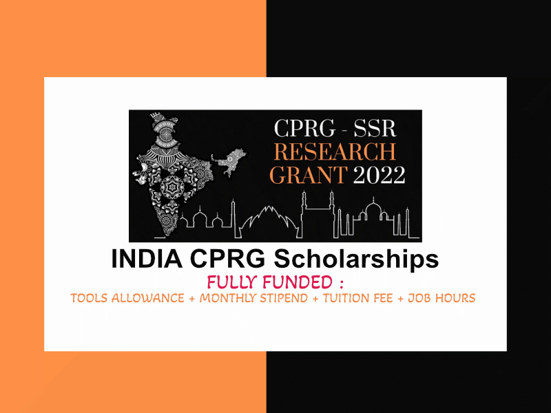  CPRG India Social Sciences Research Grant 