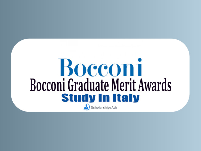 Graduate Merit Awards 2022 - Bocconi University, Italy