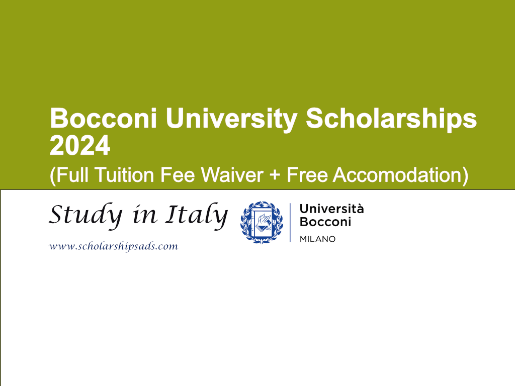 Bocconi University Scholarships.