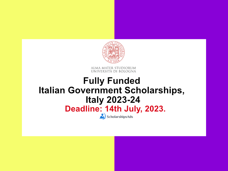 Fully Funded Italian Government Scholarships in Italy 2023-24