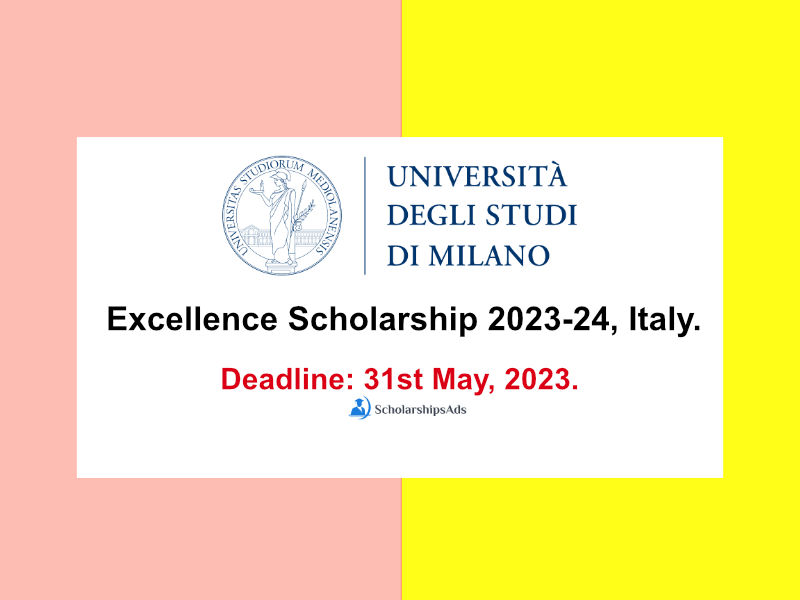  Milan University Excellence Scholarships. 