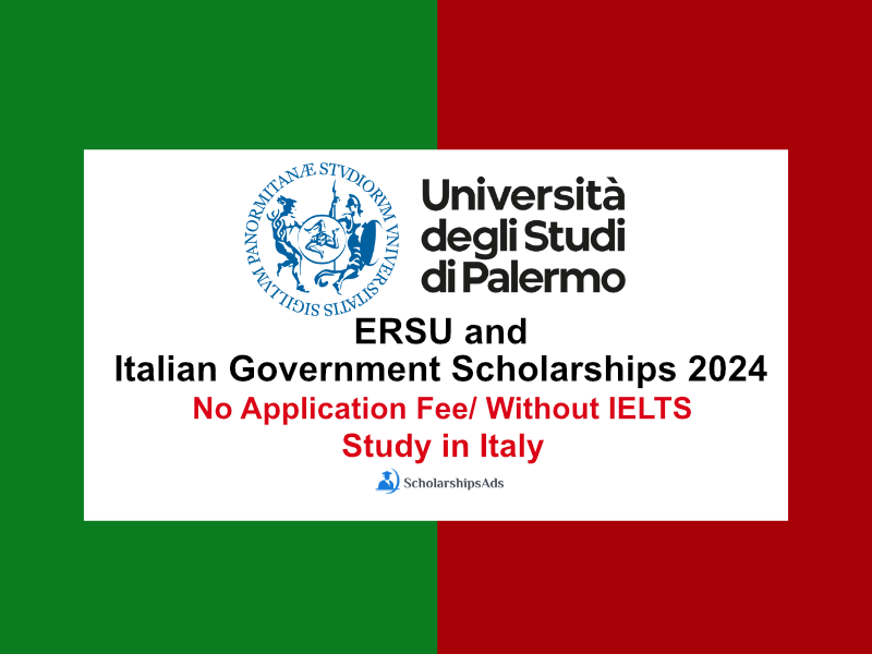 University of Palermo Scholarships 2024 in Italy (Without IELTS)