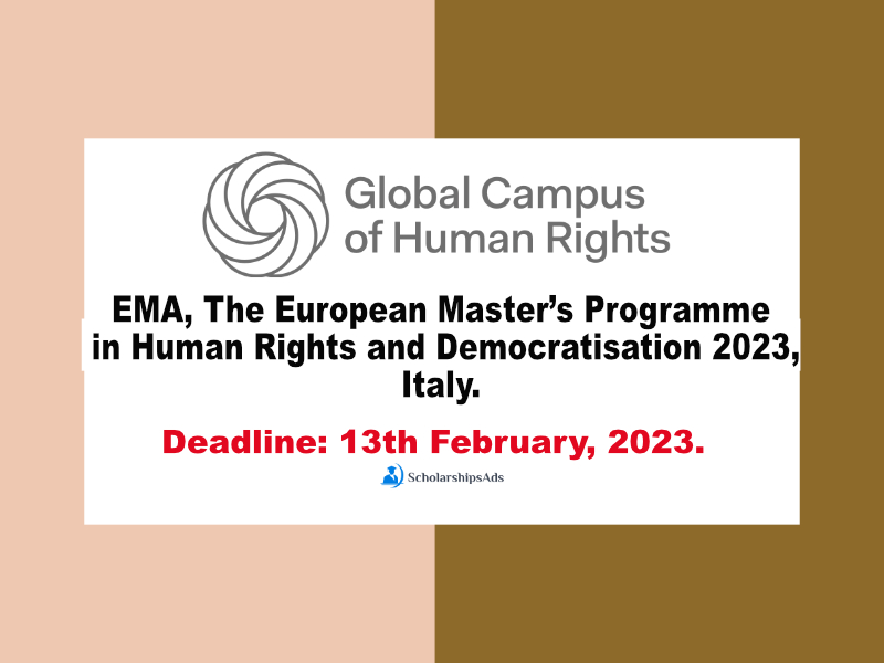 EMA, The European Master's Programme in Human Rights and Democratization