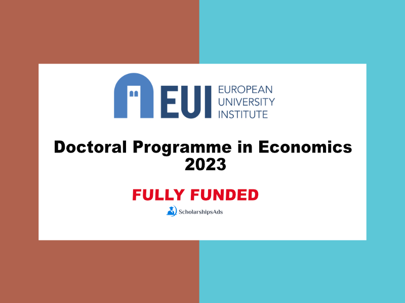  Doctoral Programme in Economics 2023 