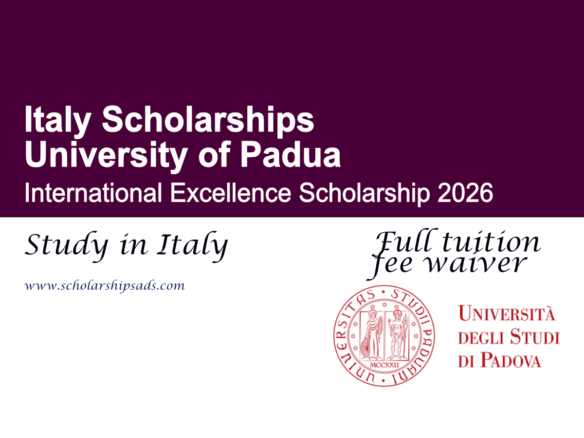 University of Padua Italy International Excellence Scholarship 2026