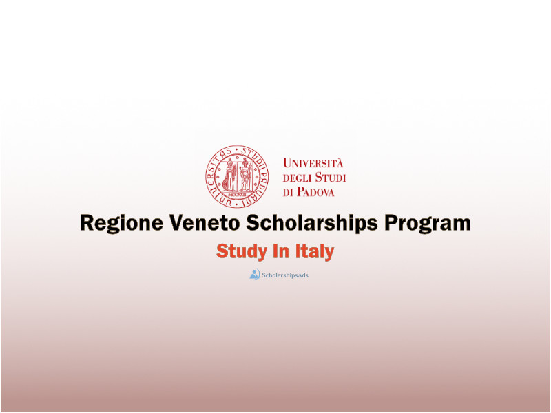 Regione Veneto Scholarships.