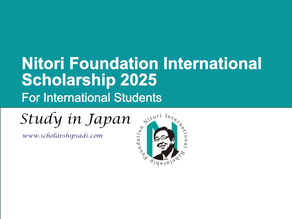 Nitori Foundation Japan International Scholarship 2025