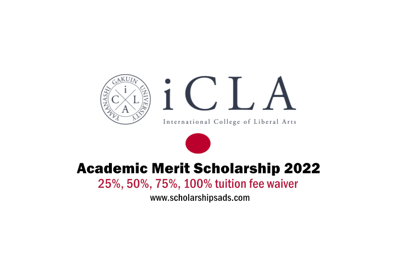 International College of Liberal Arts at Yamanashi Gakuin University Japan Academic Merit Scholarships.