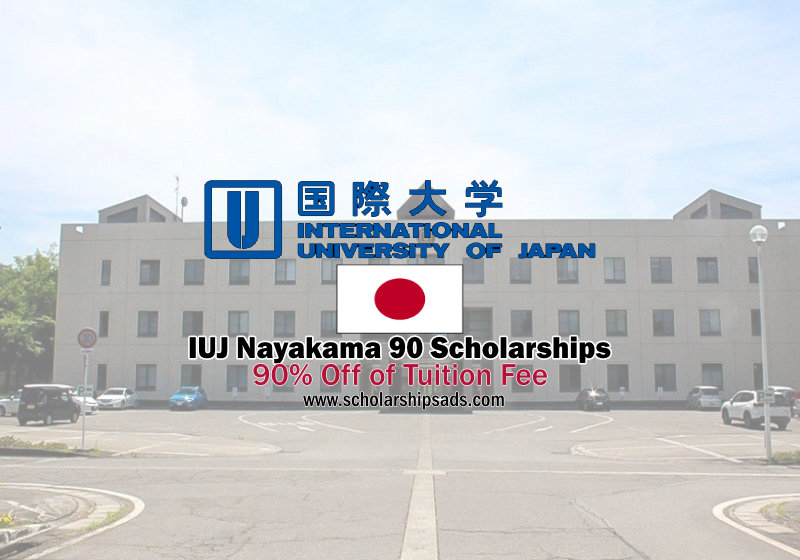 International University of Japan Nayakama 90 Scholarships for International and Domestic Students2023