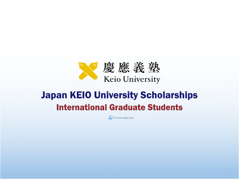 Graduate School Scholarships for International Students at Keio University, Japan