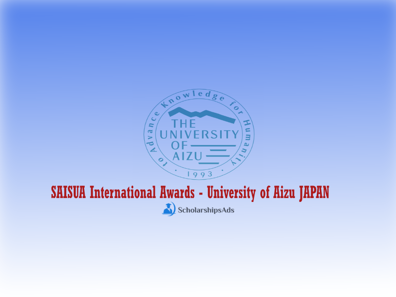 Japan SAISUA international awards - University of Aizu 2021-2022