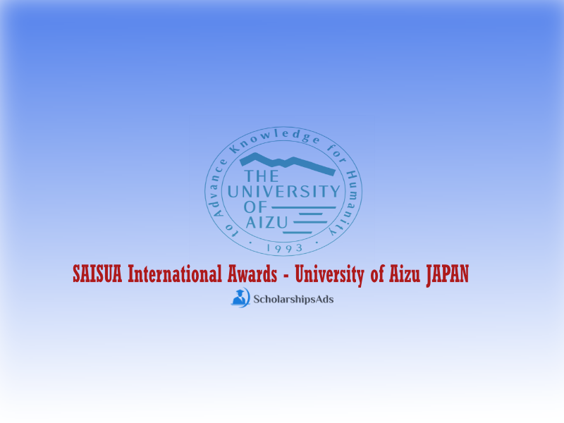  Japan SAISUA international awards - University of Aizu 2021-2022 