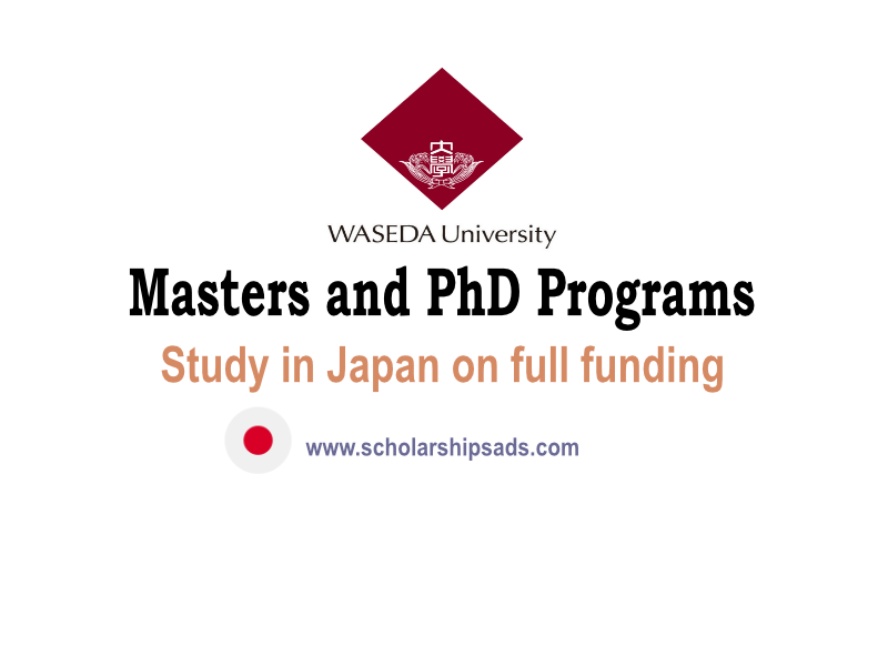  Japan Waseda University Scholarships. 