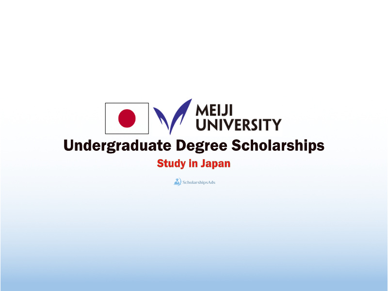 Meiji University Special Grant for International Students in Japan