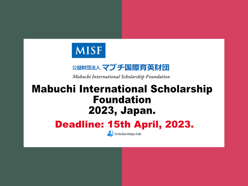 Mabuchi International Scholarships.