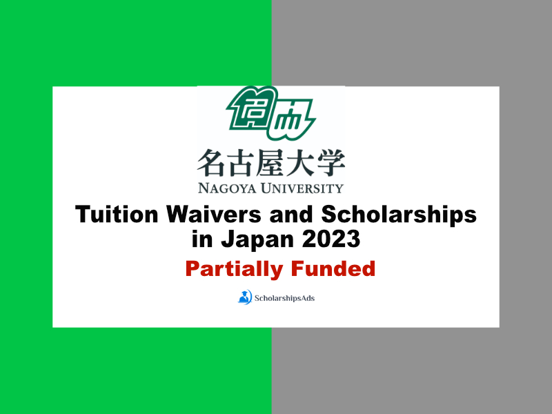 Tuition Waivers and Scholarships 2023 - Japan