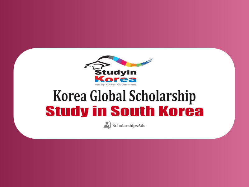  Global Korea Scholarships. 