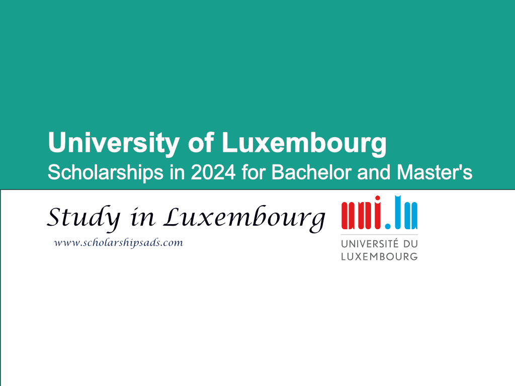 University of Luxembourg Scholarships.