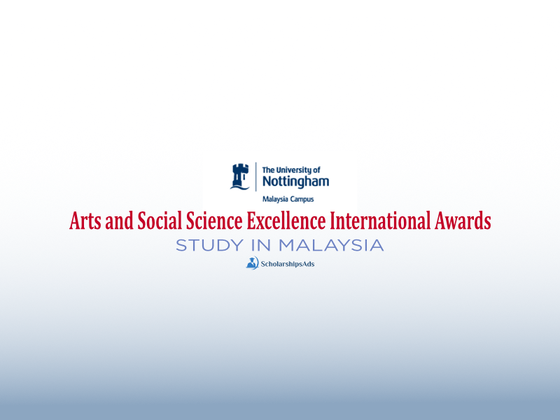  University of Nottingham Malaysia reduce 25% fee under Arts and Social Science Excellence Awards 