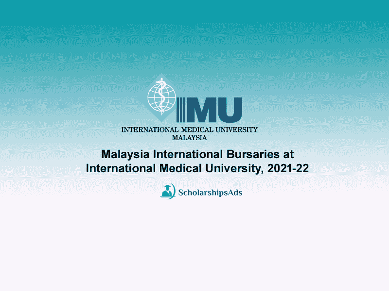Malaysia International Bursaries at International Medical University, 2021-22