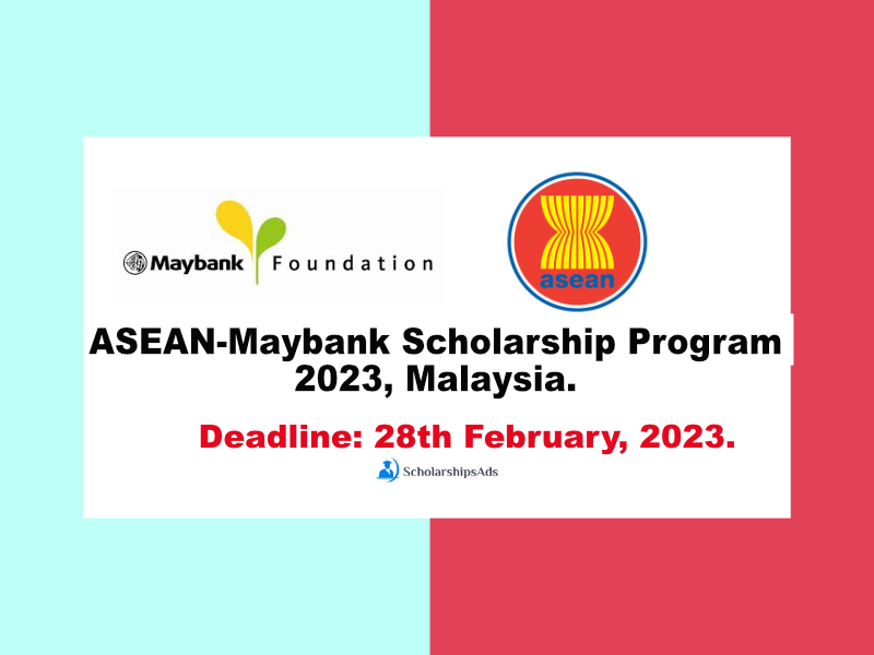 ASEAN-Maybank Scholarships.