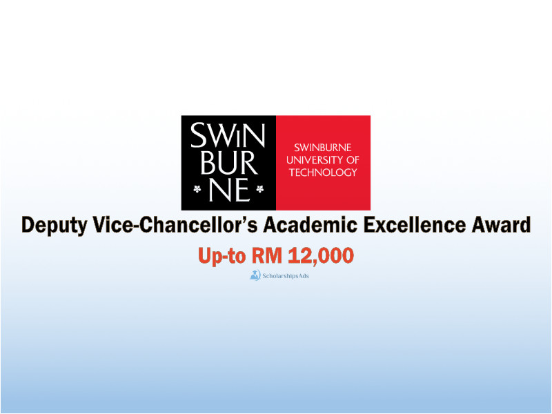  Deputy Vice-Chancellor’s Academic Excellence Award at Swinburne University of Technology 